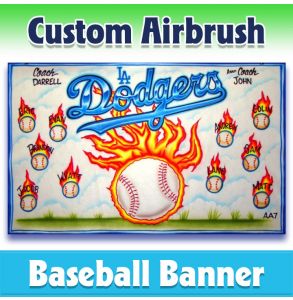 Dodgers Baseball-1015 - Airbrush 