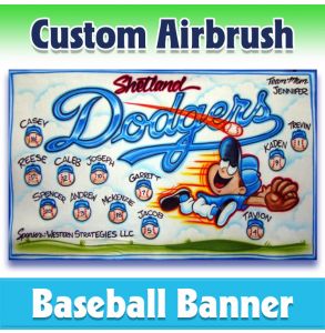 Dodgers Baseball-1017 - Airbrush 