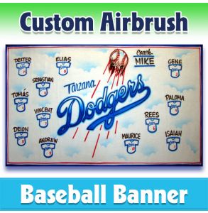 Dodgers Baseball-1019 - Airbrush 
