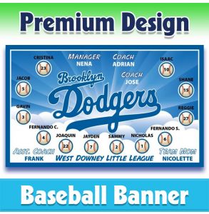 Dodgers Baseball-1001 - Premium