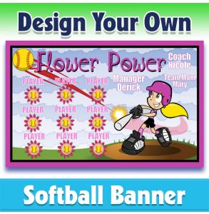 Flower Power Softball-2001 - DYO