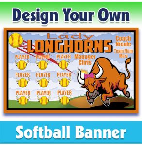 Longhorns Softball-2001 - DYO