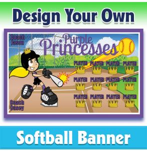 Princesses Softball-2001- DYO