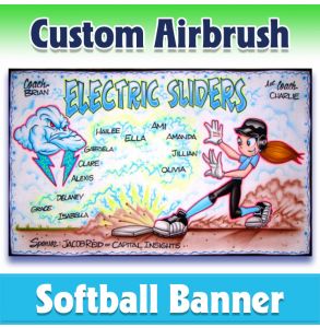 Electric Sliders Softball-2001 - Airbrush 