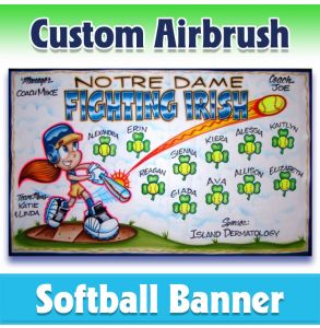 Fighting Irish Softball-2001 - Airbrush 
