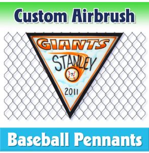 Giants Baseball-1001 - Airbrush Pennant