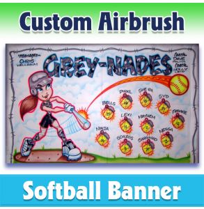 Grey Nades Softball-2001 - Airbrush 