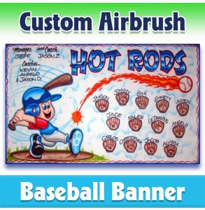 Hot Rods Baseball-1001 - Airbrush 