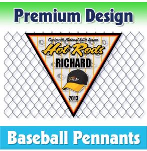 Hot Rods Baseball-1002 - Digital Pennant