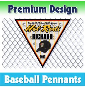 Hot Rods Baseball-1003 - Digital Pennant