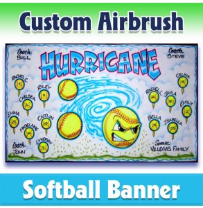 Hurricane Softball-2001 - Airbrush 