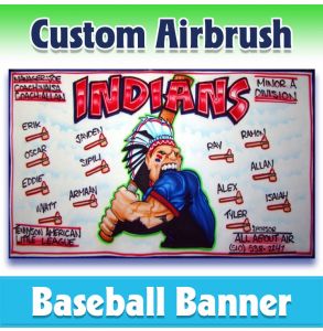 Indians Baseball-1011 - Airbrush 