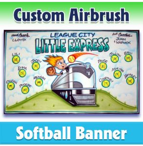 Little Express Softball-2001 - Airbrush 