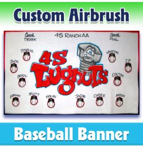 Lugnuts Baseball-1001 - Airbrush 