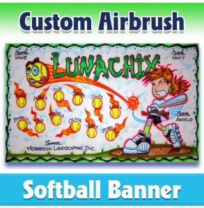 Lunachix Softball-2001 - Airbrush 