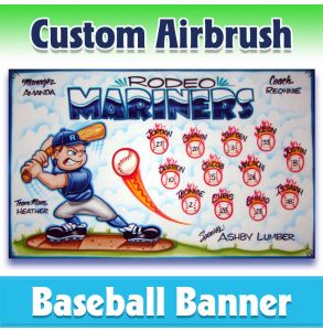 Mariners Baseball-1002 - Airbrush 
