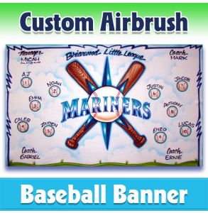 Mariners Baseball-1003 - Airbrush 
