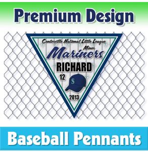 Mariners Baseball-1002 - Digital Pennant