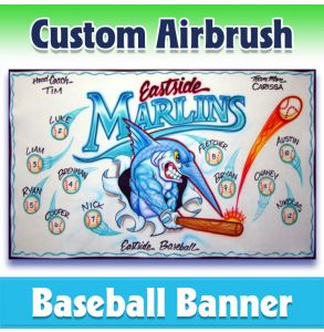 Marlins Baseball-1002 - Airbrush 