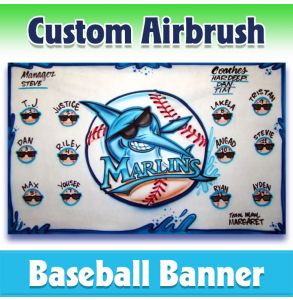 Marlins Baseball-1004 - Airbrush 