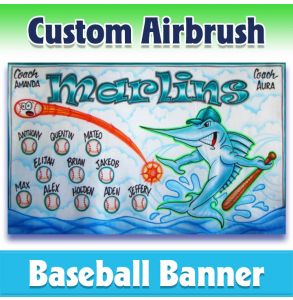 Marlins Baseball-1006 - Airbrush 