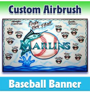 Marlins Baseball-1011 - Airbrush 