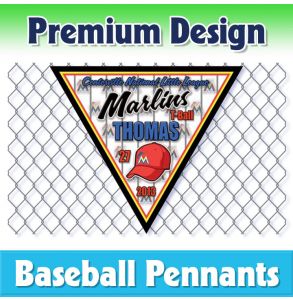 Marlins Baseball-1002 - Digital Pennant