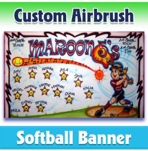 Maroon 5's Softball-2001 - Airbrush 