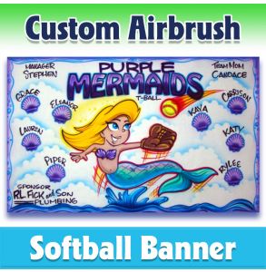 Mermaids Softball-2001 - Airbrush 