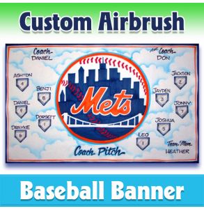 Mets Baseball-1003 - Airbrush 