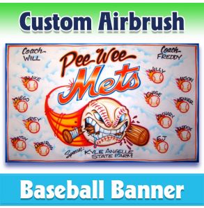 Mets Baseball-1004 - Airbrush 