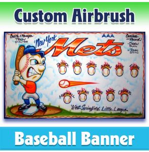 Mets Baseball-1005 - Airbrush 