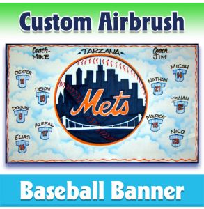 Mets Baseball-1006 - Airbrush 