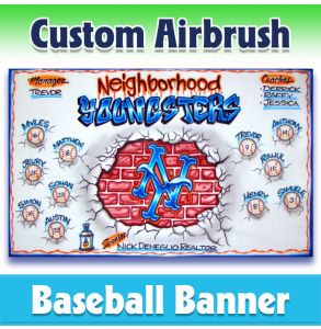 Mets Baseball-1010 - Airbrush 