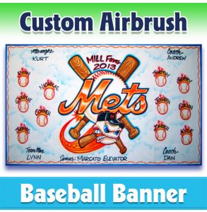 Mets Baseball-1011 - Airbrush 