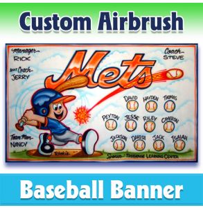 Mets Baseball-1012 - Airbrush 