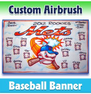 Mets Baseball-1013 - Airbrush 