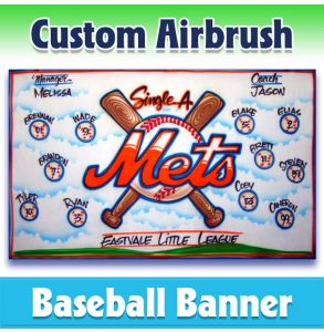 Mets Baseball-1014 - Airbrush 