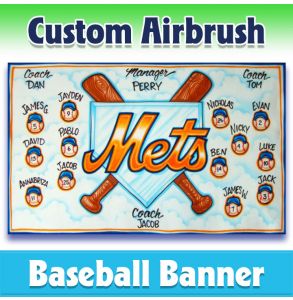 Mets Baseball-1018 - Airbrush 