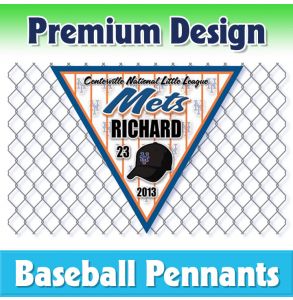 Mets Baseball-1001 - Digital Pennant