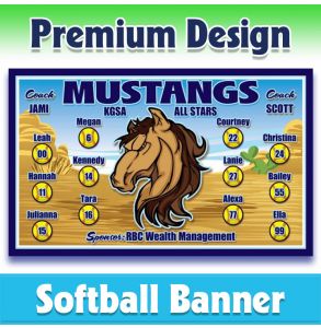 Mustangs Softball-2001 - Premium