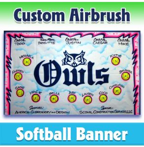 Owls Softball-2001 - Airbrush 