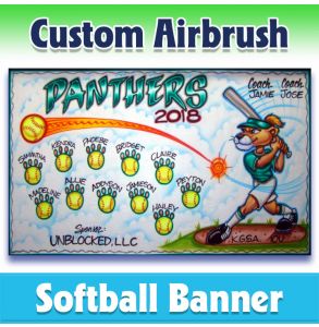 Panthers Softball-2009 - Airbrush 