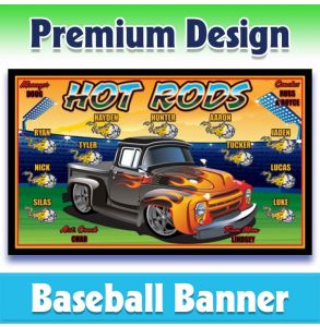 Hot Rods Baseball-1001 - Premium