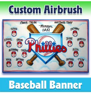 Phillies Baseball-1004 - Airbrush 
