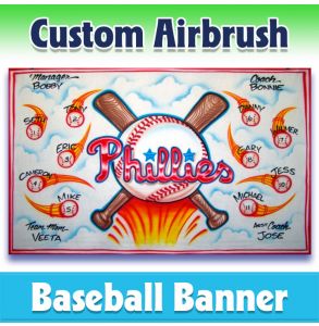 Phillies Baseball-1007 - Airbrush 