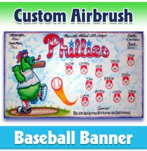 Phillies Baseball-1009 - Airbrush 