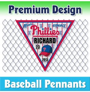Phillies Baseball-1001 - Digital Pennant