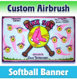 Pink Sox Softball-2002 - Airbrush 