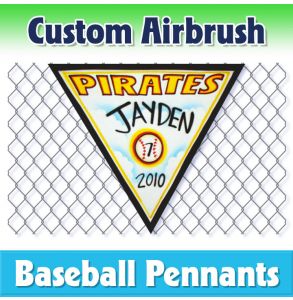 Pirates Baseball-1001 - Airbrush Pennant